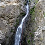 ultima cascata del ferraina cicutà 70m aw in discesa