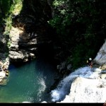 Terzo salto delle cascate Maisano