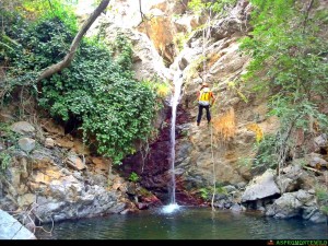 Canyoning sul torrente San Pasquale