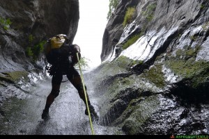 Canyoning sul torrente Glicorace